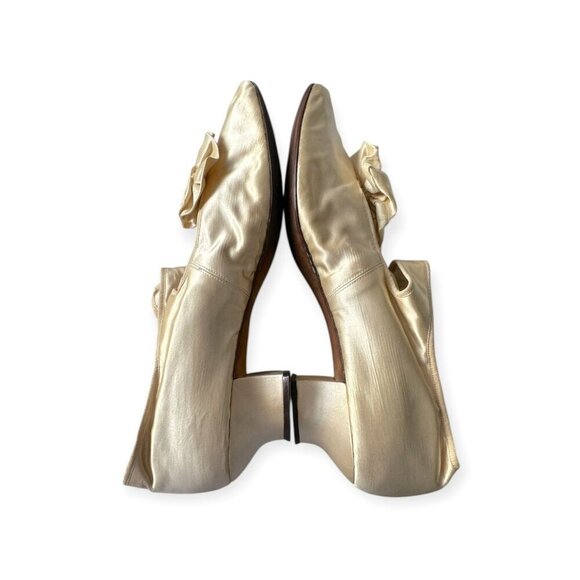 Antique Victorian Satin Strap Shoes by R.H. Fyfe – Circa 1890s, Bridal or Evenin - Picture 13 of 15